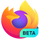 Browser logo for firefox-beta/firefox-beta.png