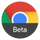 Browser logo for chrome-beta/chrome-beta.png